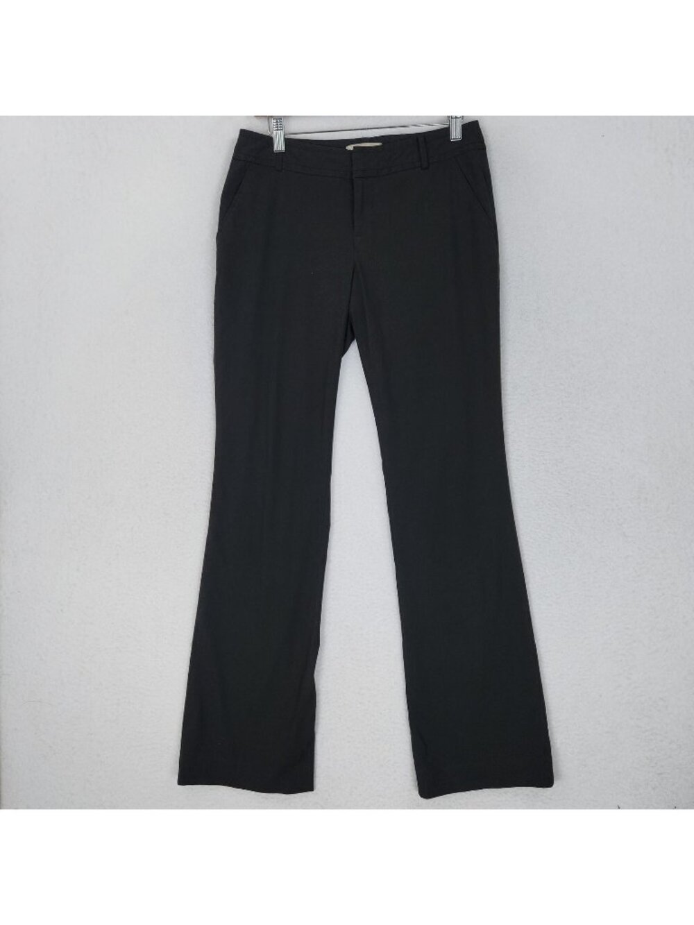Banana Republic Pants Womens 4 Black Martin Fit Straight Leg Stretch Career